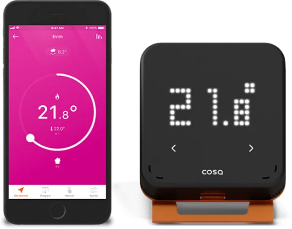 Cosa Kombi V4 P4TR-01 Pilli Oda Termostatı