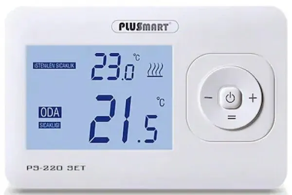 Plussmart PS220 SET Kablolu Oda Termostatı