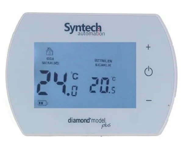 Syntech Diamond Plus Kablosuz Oda Termostatı