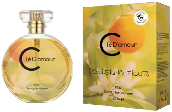 Cle D'amour Powdering Fruits EDP 50 ml Kadın Parfümü