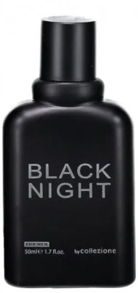 Collezione Black Night EDT 50 ml Erkek Parfümü