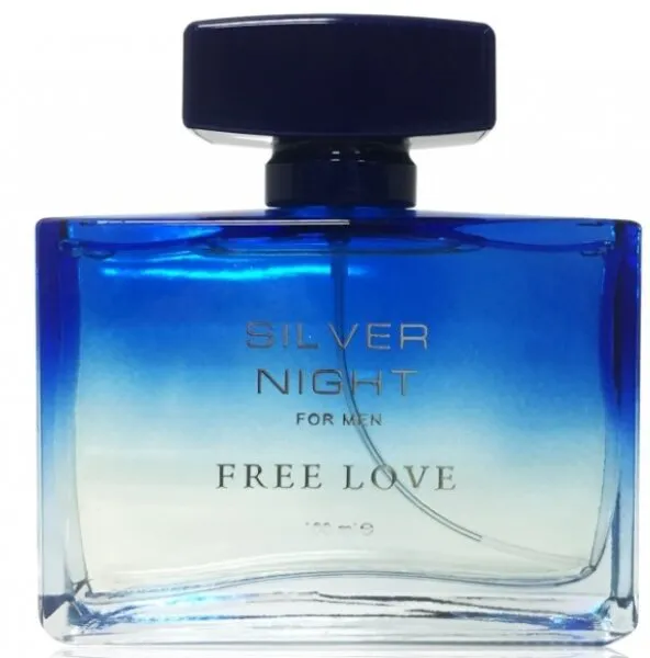 Free Love Silver Night EDP 100 ml Erkek Parfümü