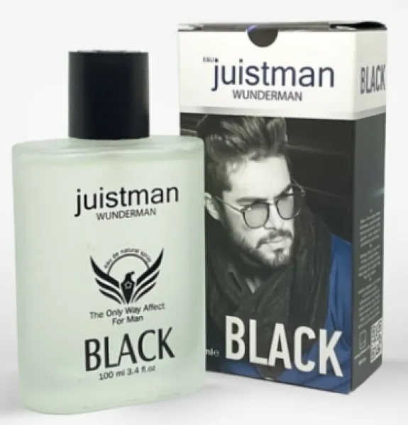Juistman Wunderman Black EDC 100 ml Erkek Parfümü