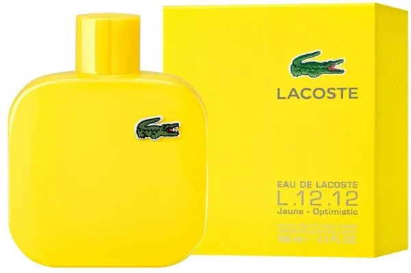 Lacoste Eau De L.12.12 Jaune Optimistic EDT 100 ml Erkek Parfümü