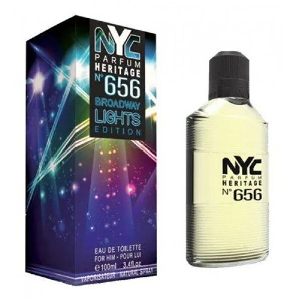 Nyc Broadway Lights Edition No 656 EDT 100 ml Erkek Parfümü