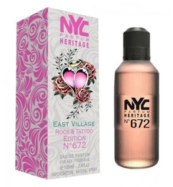 Nyc East Village Rock Tattoo Edition No 672 EDP 100 ml Kadın Parfümü