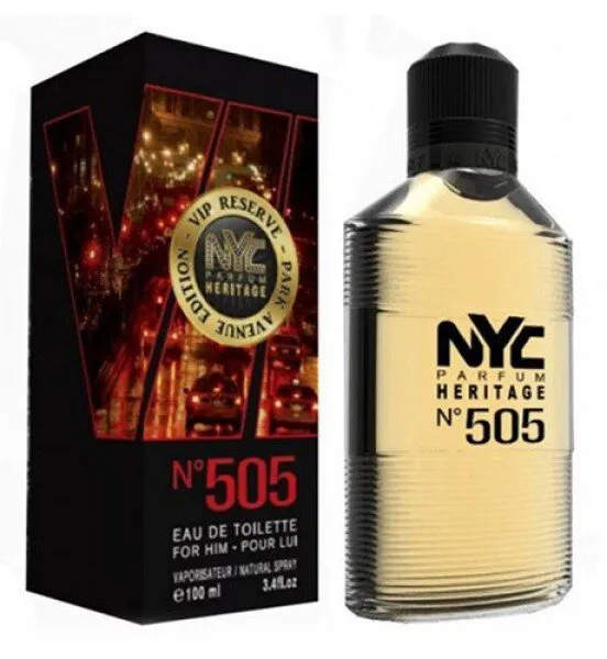 Nyc Park Avenue Vıp Reserve No 505 EDT 100 ml Erkek Parfümü