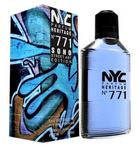 Nyc Soho Street Art Edition No 771 EDT 100 ml Erkek Parfümü