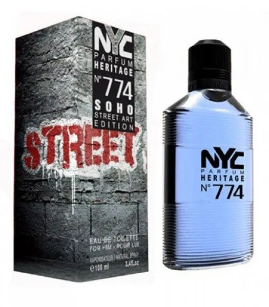 Nyc Soho Street Art Edition No 774 EDT 100 ml Erkek Parfümü