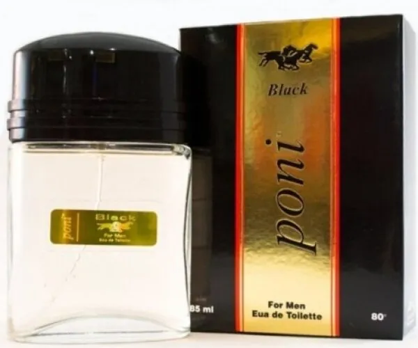 Poni Black EDT 85 ml Erkek Parfümü