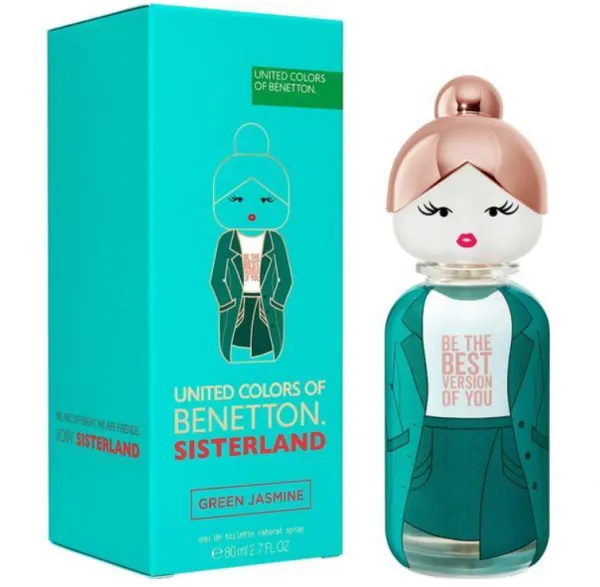 United Colors of Benetton Sisterland Green Jasmine EDT 80 ml Kadın Parfümü