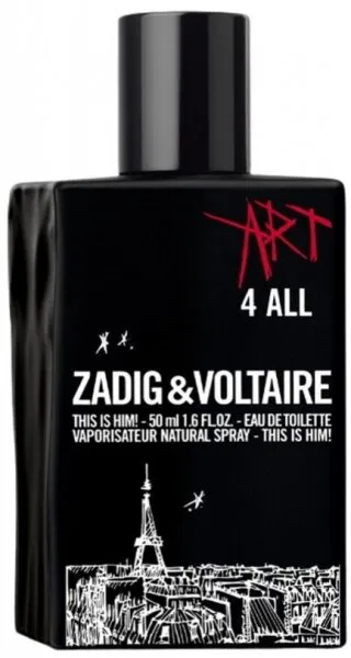 Zadig & Voltaire This is Him Art 4 EDT 50 ml Erkek Parfümü