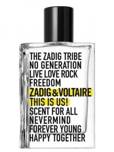Zadig & Voltaire This is Us! EDT 100 ml Unisex Parfüm
