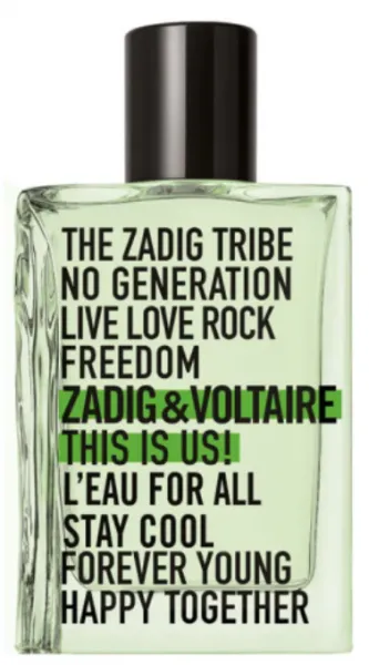 Zadig & Voltaire This is Us! L'Eau for All EDT 50 ml Unisex Parfüm