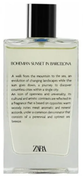 Zara Bohemian Sunset In Barcelona EDP 100 ml Unisex Parfüm