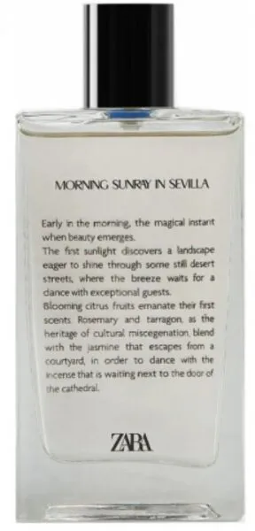 Zara Morning Sunray In Sevilla EDP 100 ml Unisex Parfüm