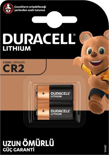 Duracell CR2 2'li Özel Pil