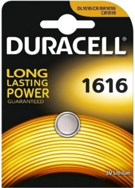 Duracell DL/CR 1616 Düğme Pil