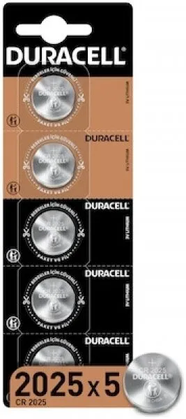 Duracell DL/CR 2025 5'li Düğme Pil