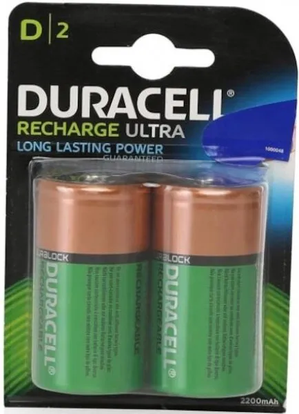 Duracell Şarj Edilebilir D 2200 mAh Büyük Boy Pil