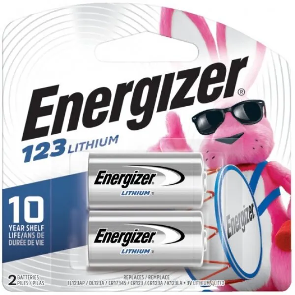 Energizer 123 2'li Özel Pil