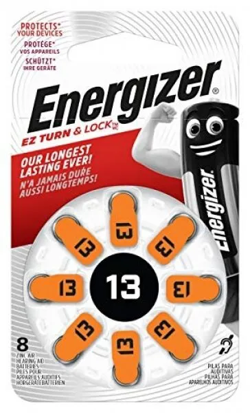 Energizer 13 8'li (E301431600) İşitme Pil