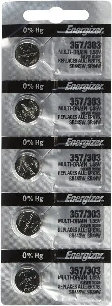 Energizer 357/303 SR44 Düğme Pil