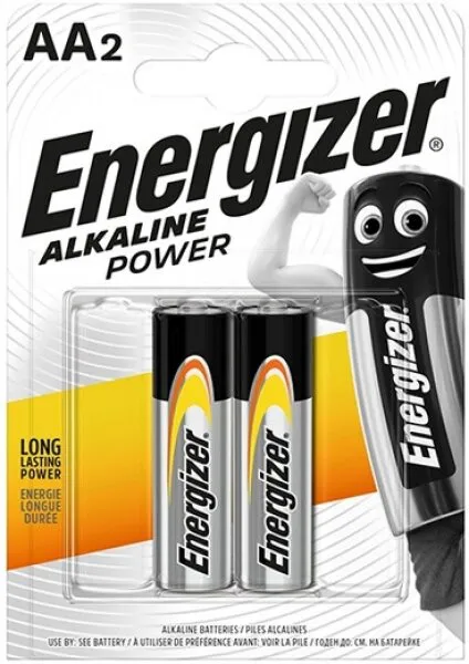 Energizer Alkaline Power AA 2'li Kalem Pil