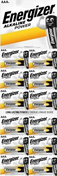 Energizer Alkaline Power AAA 12'li İnce Kalem Pil