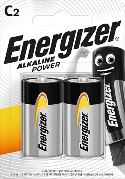 Energizer Alkaline Power C 2'li Orta Boy Pil