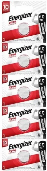 Energizer CR2016 5'li Düğme Pil