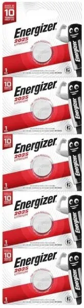 Energizer CR2025 5'li Düğme / Para Pil