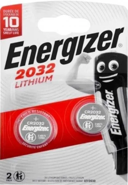 Energizer CR2032 2'li Düğme / Para Pil