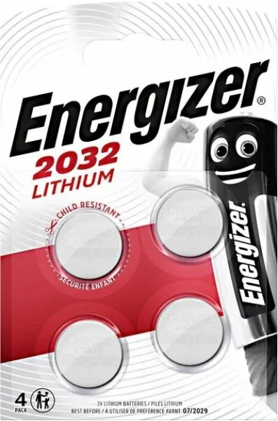 Energizer CR2032 4'lü Düğme / Para Pil