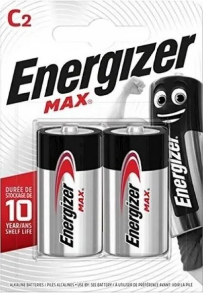 Energizer Max C 2'li Orta Boy Pil