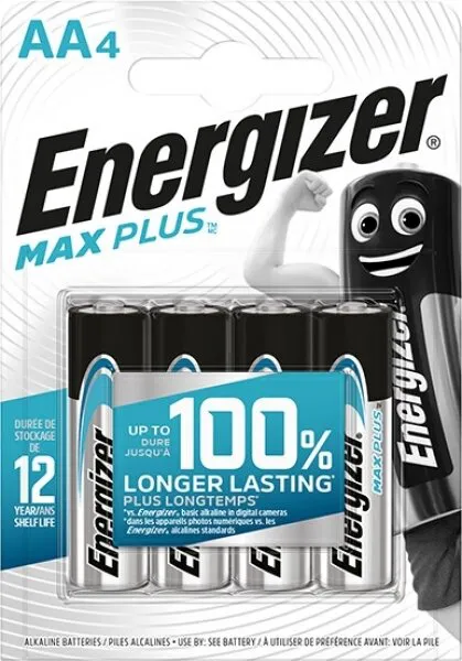 Energizer Max Plus AA 4'lü Kalem Pil