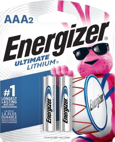 Energizer Ultimate Lithium AAA 2'li (L92BP-2) İnce Kalem Pil