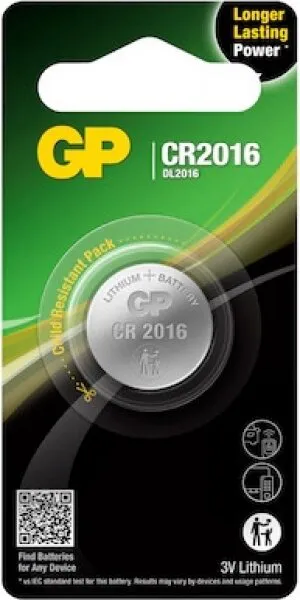GP CR2016 Düğme Pil