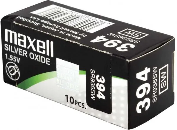 Maxell 394 SR936SW 10'lu Düğme Pil