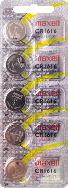 Maxell CR1616 5'li Düğme Pil