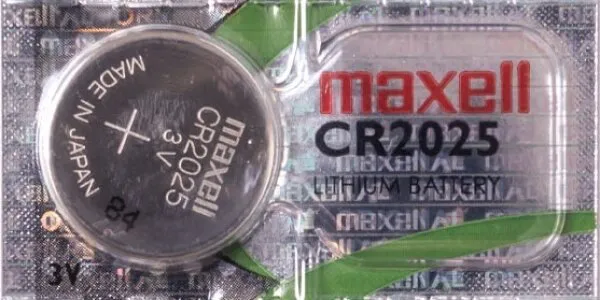 Maxell CR2025 Düğme Pil