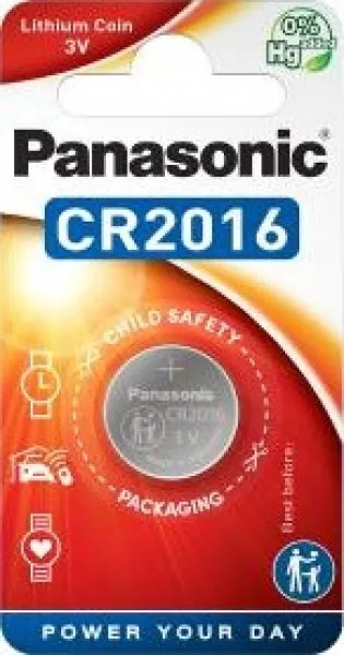 Panasonic CR2016 Düğme Pil