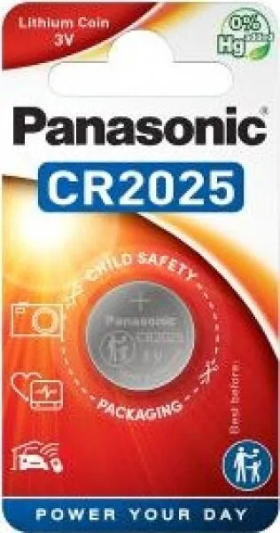 Panasonic CR2025 Düğme Pil