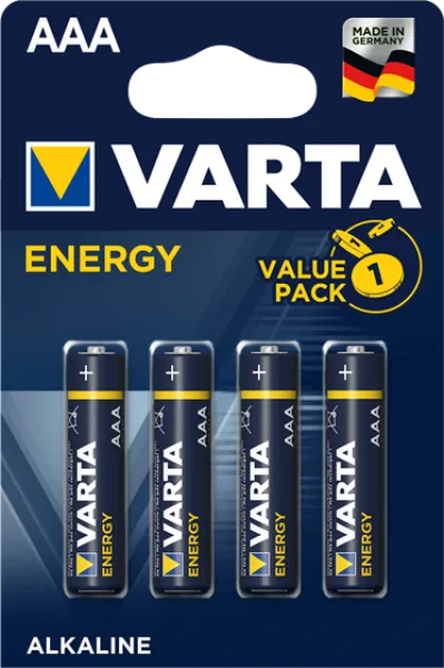Varta Energy AAA 4'lü İnce Kalem Pil
