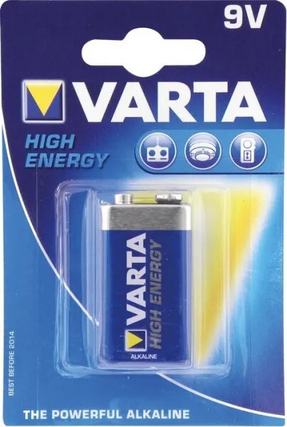 Varta High Energy 9V Dikdörtgen Pil