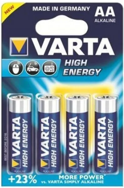 Varta High Energy AA 4'lü Kalem Pil