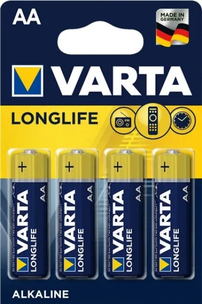 Varta Longlife AA 4'lü Kalem Pil