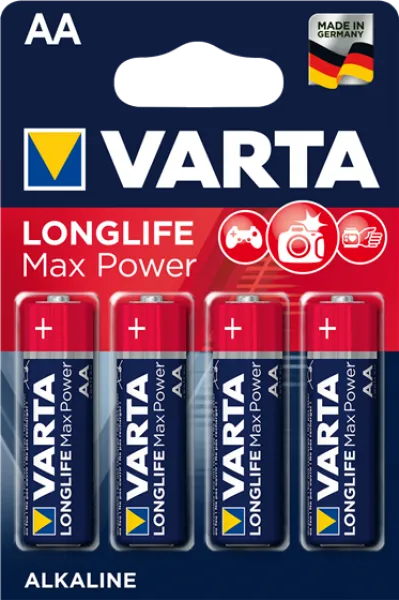 Varta Longlife Max Power AA 4'lü Kalem Pil