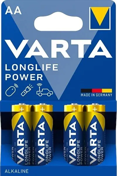 Varta Longlife Power AA 4'lü Kalem Pil