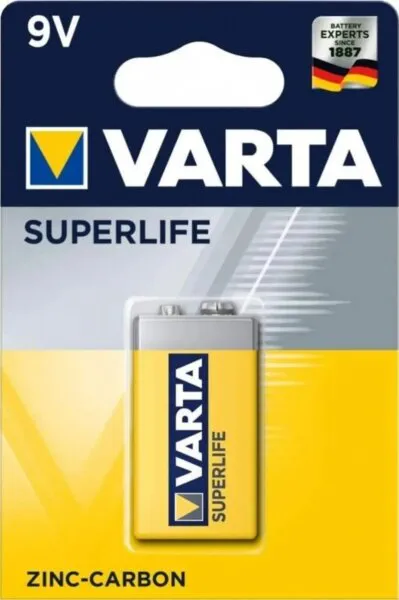 Varta Superlife 9V Dikdörtgen Pil